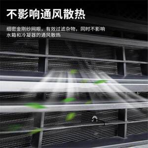 适用于23款吉利博越L汽车水箱防虫网防老鼠蚊虫柳絮中网保护网