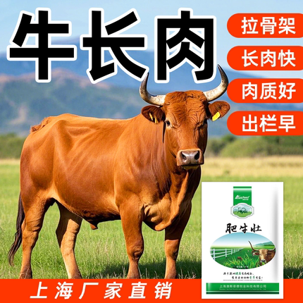 澳斯菲德肥牛壮膘王育肥牛饲料添加剂牛催肥拉骨架健胃宝促生长