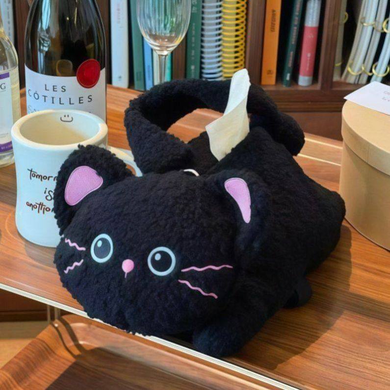 可爱毛绒兔子车载纸抽盒客厅马年家居装饰品创意卡通车载纸巾盒女,收纳整理,纸巾盒,淘宝优惠券,粉丝福利购,淘宝优惠卷