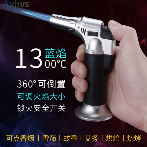 Cigar flamethrower welding torch barbecue lighter igni打火机
