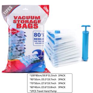 10PCS vacuum bag gift getter pump storage compression bag