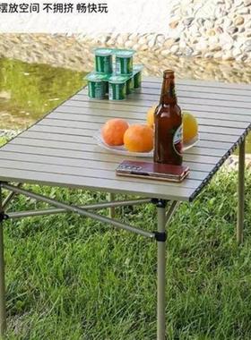 Outdoor folding table and chair set portable picnic camping
