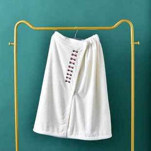 浴巾浴帽两件套高级端大号加宽加大纯棉干发2021新款网红女好看i.