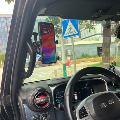 越野车A柱铝合金手机支架