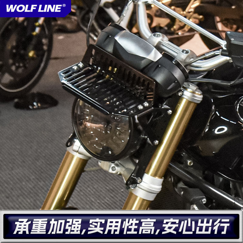适用宝马RnineT拿铁R9t攀爬Scrambler/Pure改装前行李架置物架