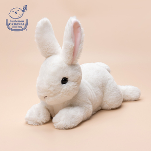 日本sunlemon可爱兔子玩偶儿童毛绒玩具生日礼物兔兔公仔安抚娃娃