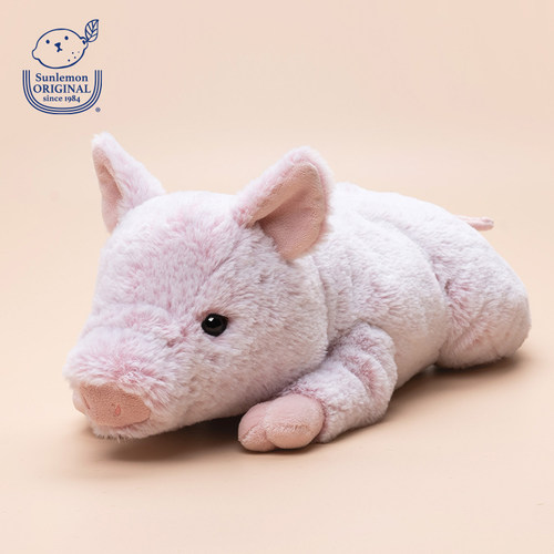 sunlemon可爱仿真猪玩偶娃娃