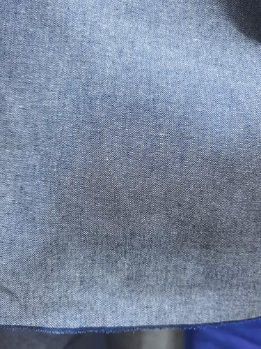3米x1.5亚麻牛仔浅灰蓝色/软带微挺/薄款#321换了批次