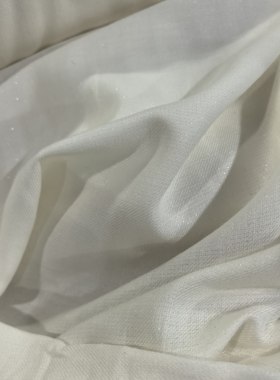 3米x1.6米双纱亚麻羊绒织银丝星闪闪，重350克一米#543