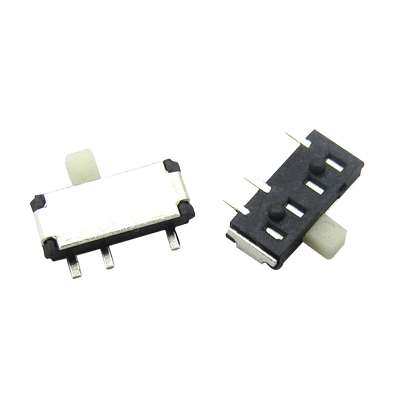 三脚拨动开关型号MSK12C01(1P2T)
