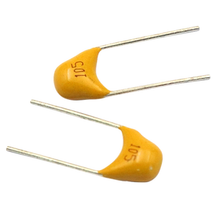 TELESKY 独石电容 105P 1UF 50V 脚距5.08MM ±20%电容器(30个)