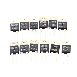 温控温度常开开关器 KSD-01F 0-35/40/45/50/65/70/100-150度