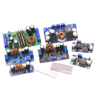 可调自动升降压电源模块恒压恒流降压升压直流板太阳能充电可恢复