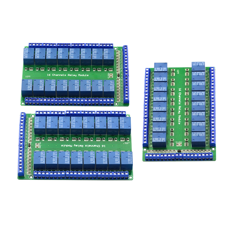 16路继电器模块/低电平触发双PCB