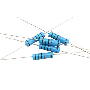 2W金属膜电阻器元件1%色环22欧姆1K 10K 4.7K100K200K 1M2欧120欧