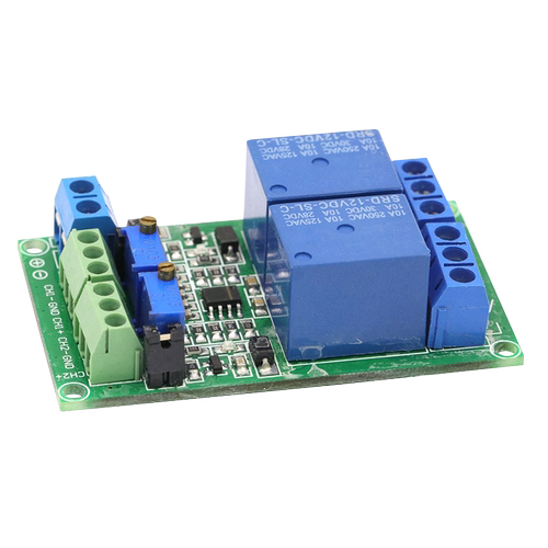 2路电压比较模块 2路通道电压比较器 电压比较IC LM393 12V DC12V