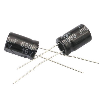电解电容16v/680uf体积8*14MM