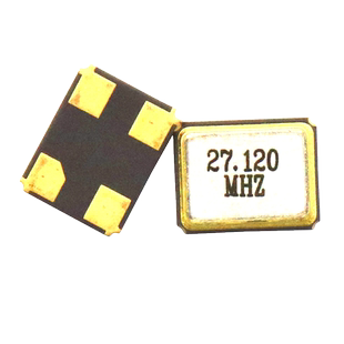 无源晶振谐振器 3225 27.12MHz ±10PPM 10PF 3.2*2.5mm4脚 2个