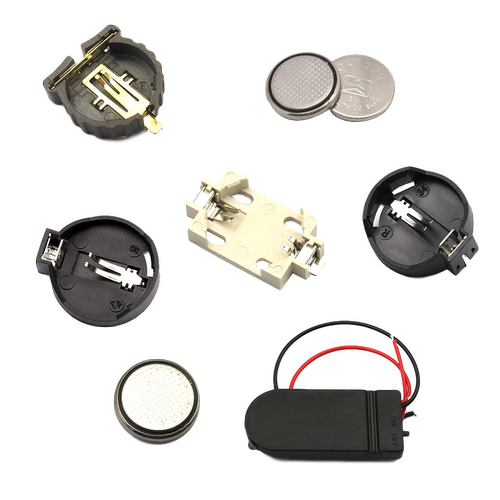 3V扣子纽扣电池盒2032电池座 CR2032 CR1220外壳 电池扣 纽扣电池