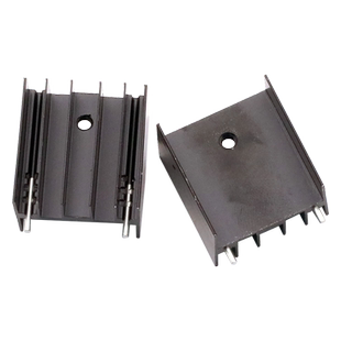 散热 TO-220 三极管 铝散热片25*23*16MM 铝制散热器(20片)