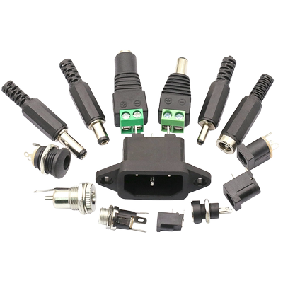 直流母座圆孔电源插头