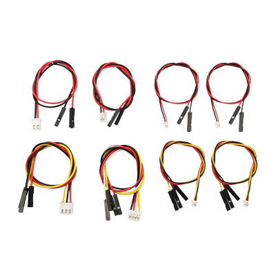 杜邦线2.54-1p转XH2.54/PH2.0/1.0/1.25mm胶壳端子线2P-6P转接线