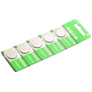 CR2016纽扣电池 3V电子称主板纽扣电池锂电池5粒装（5个）3V锂电子手表主板汽车遥控钥匙电池电子体重称