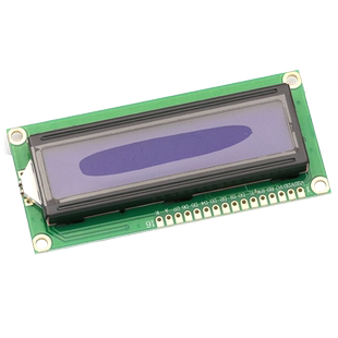 【TELESKY】3.3V LCD1602蓝屏1602A兰屏LCD液晶屏白字体带背光