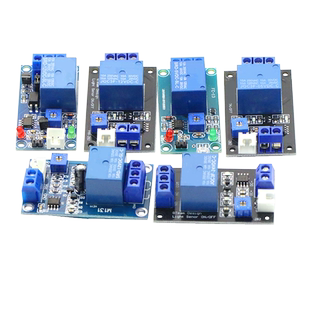 光敏电阻模块亮度自动控制DC5V 12V光控继电器光线开关传感器感应