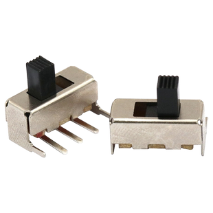 【TELESKY】 拨动开关 SS-12F23(1P2T) 单排 弯脚 二挡 (10个)