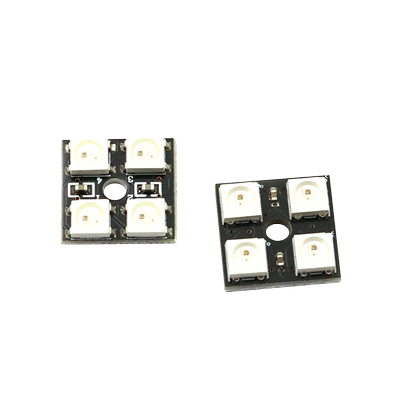全彩LED模块彩色WS2812B-4位RGB