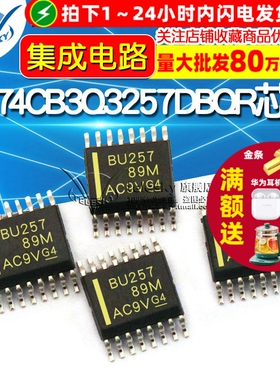 【TELESKY】SN74CB3Q3257DBQR芯片集成电路 IC 封装SSOP16