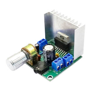 tda7297数字功放板 双声道无噪音12V成品功放板模块diy套件 9v12v