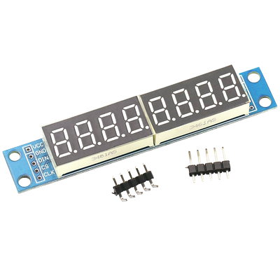 MAX7219LED8位数码管显示模块