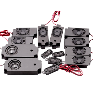 腔体喇叭扬声器8欧2W/3/4/5W 3370广告机3516无源音箱带2P2.0插头