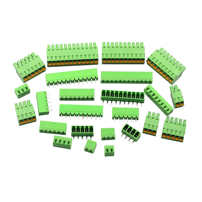 免螺丝按压式弹簧式pcb接线端子
