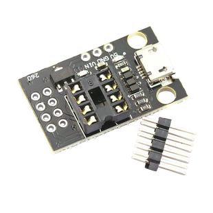 开发编程板可插拔ATtiny13A/ATtiny25 ATtiny45/ATtiny85编程器