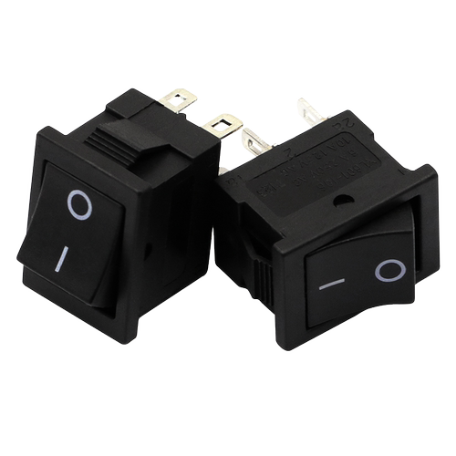 船型开关 船形开关KCD1 翘板6脚2档 电源按钮 6A/250V 10A/125V