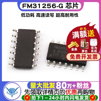 【TELESKY】FM31256-G 芯片 SOP-14 IC 集成处理器辅助元件