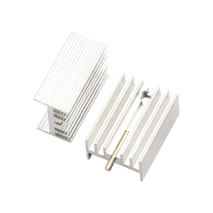 TELESKY 15*10*21 带针三极管散热片铝合金TO-220(5个)