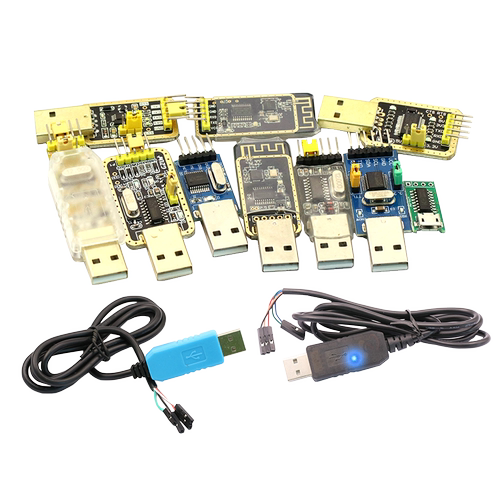 usb转ttl usb转串口下载线ch340g模块rs232升级板刷机线板PL2303