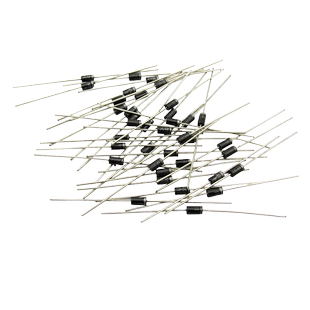 【TELESKY】1N4001 IN4001 整流二极管 DO-41 (50个)