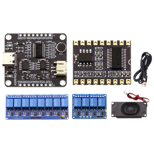ASR-PRO语音智能语音识别控制模块 AI离线识别开发板词条自定义