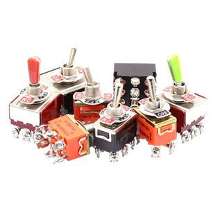 摇臂开关钮子电源扭子开关摇头2 3 4脚2 3档E-TEN1021 1322 1321