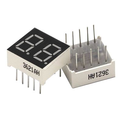 0.36英寸红色二位共阴数码管