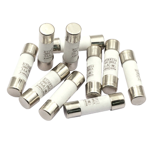 R015熔断器陶瓷保险丝保险管1A 2A 3A 5A 6A 10A 32A安380V-100KA