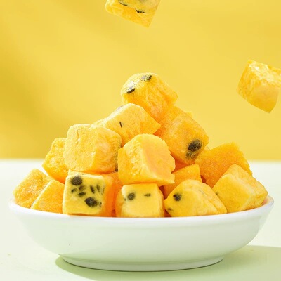 笠禾冻干百香果干水果茶金桔柠檬