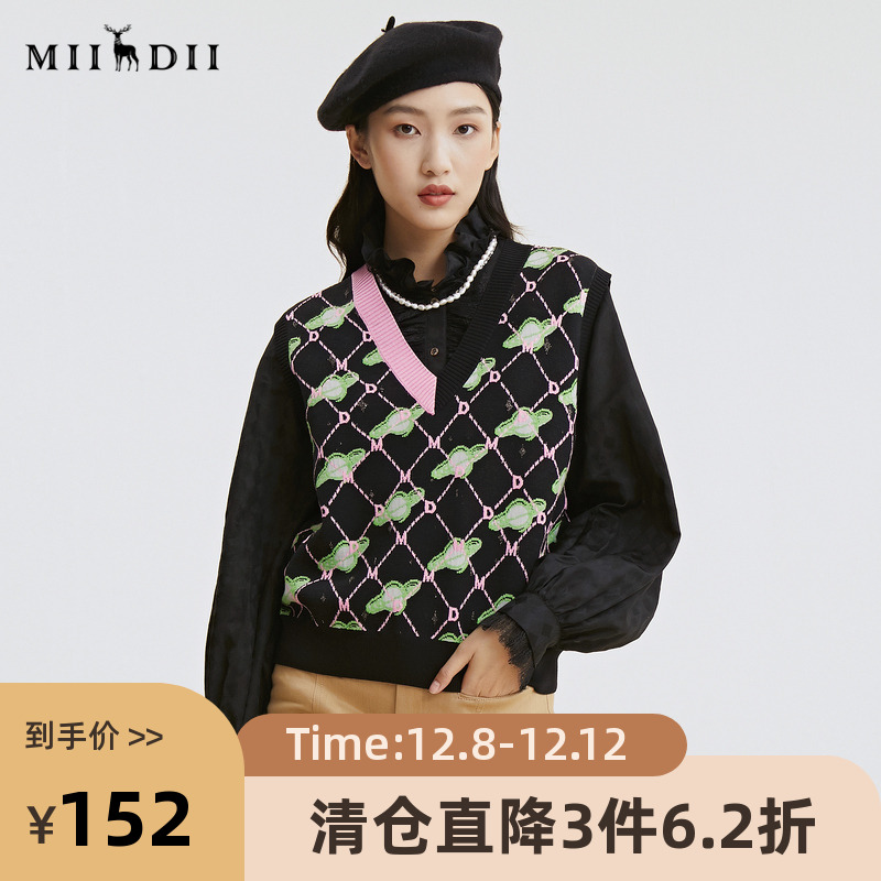 复古chic版型，浪漫织花图案