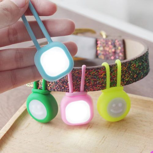 发光吊坠防走失硅胶吊坠