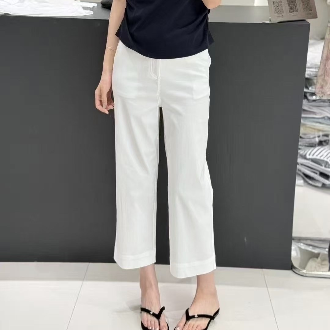 超好看时尚高腰显瘦直筒裤女